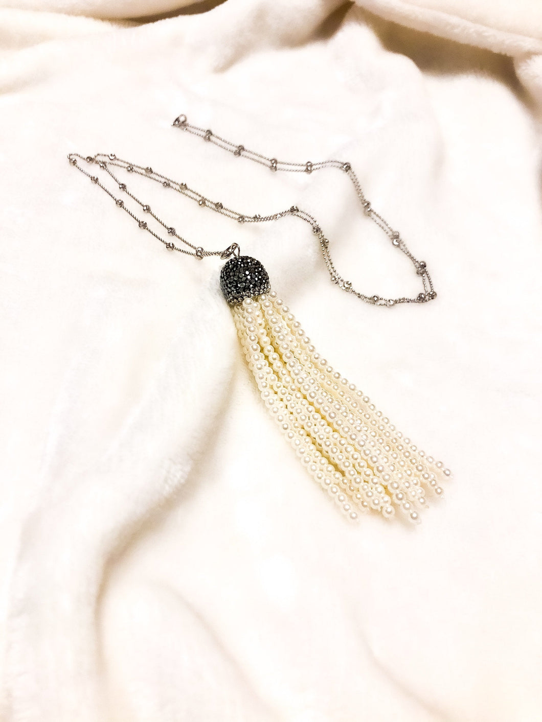 Pearl Tassel Necklace