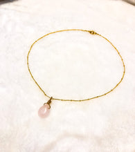 Load image into Gallery viewer, Rose Quartz Satellite Necklace
