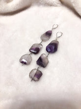 Load image into Gallery viewer, Amethyst Drop Earrings
