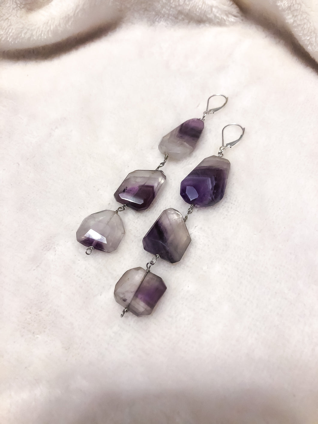 Amethyst Drop Earrings