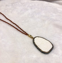 Load image into Gallery viewer, Sandstone &amp; Howlite Necklace
