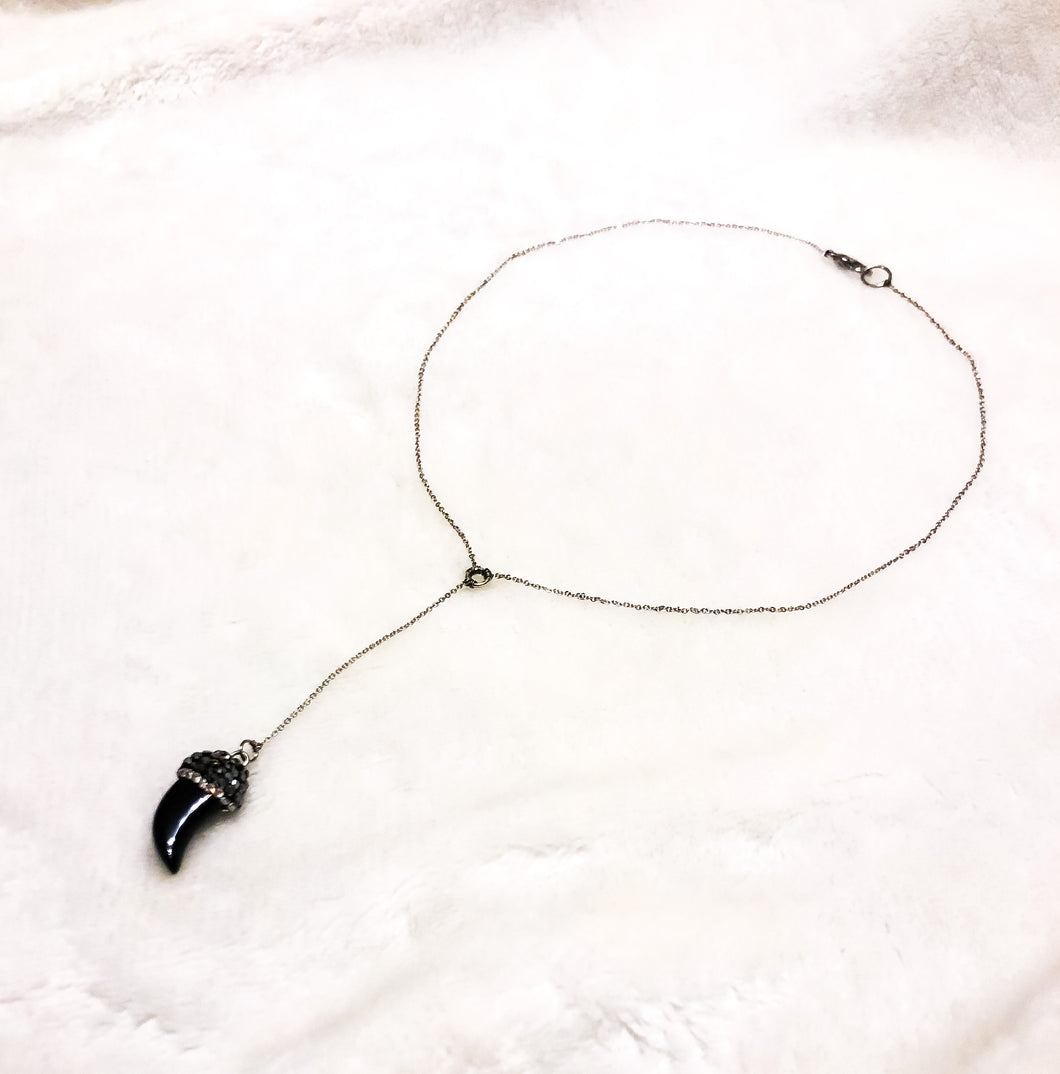 Tooth Y-Necklace