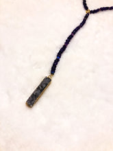 Load image into Gallery viewer, Purple Jade Y-Necklace
