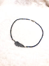 Load image into Gallery viewer, Rainbow Hematite Feather Choker
