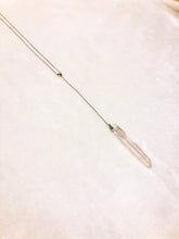 Load image into Gallery viewer, Crystal Quartz Y Necklace
